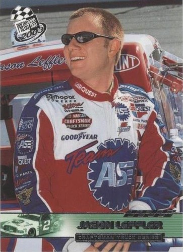 2003 Press Pass - Jason Leffler #49