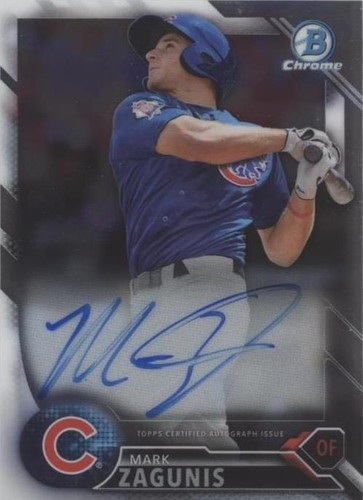 2016 Bowman - Mark Zagunis #CPA-MZ