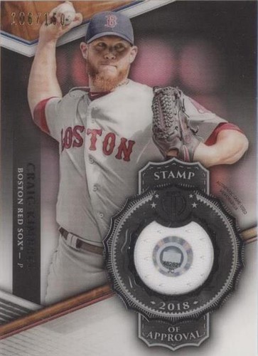 2018 Topps Tribute - Craig Kimbrel #SOA-CKI