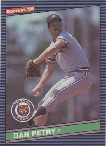 1986 Donruss - Dan Petry #212