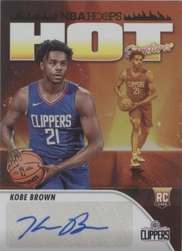 2023-24 Panini NBA Hoops - Kobe Brown #HSR-KB