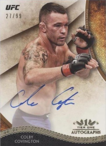 2018 Topps UFC Knockout - Colby Covington #TOA-CC