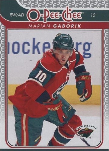 2009-10 O-Pee-Chee - Marian Gaborik #294