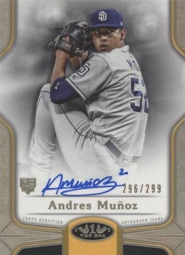 2020 Topps Tier One - Andres Munoz #BOA-AMU