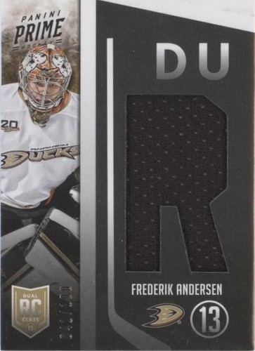 2013-14 Panini Prime - Frederik Andersen #13-FA