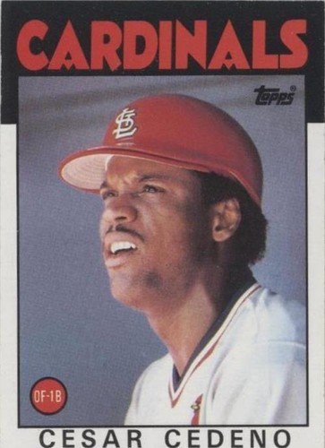 1986 Topps - Cesar Cedeno #224