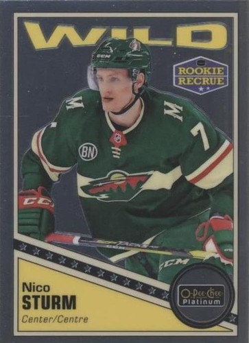 2019-20 O-Pee-Chee Platinum - Nico Sturm #R-82