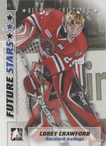 2007-08 In the Game Between the Pipes - Corey Crawford #8