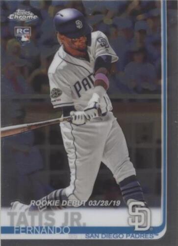 FERNANDO TATIS JR. - 2019 TOPPS CHROME UPDATE PINK REFRACTOR