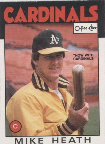 1986 O-Pee-Chee - Mike Heath #148