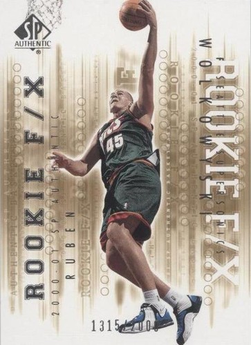 2000-01 SP Authentic - Ruben Wolkowyski #126