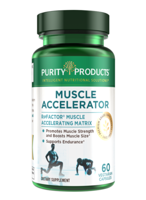 Purity Products Muscle Accelerator 650mg RipFactor запатентовано клинически испытано 60