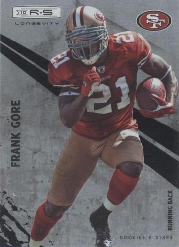 2010 Panini Rookies & Stars Longevity Frank Gore #125