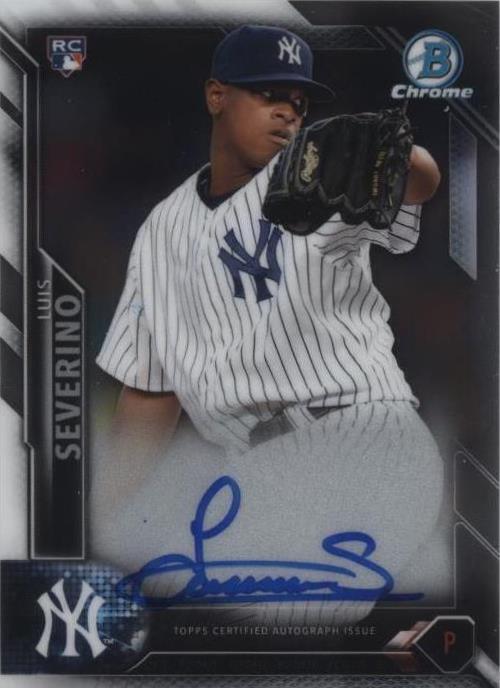 Bowman 2016 - Luis Severino #CRA-LS