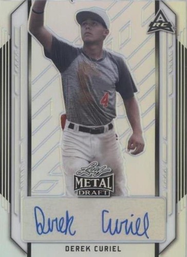 2021 Leaf Metal Draft - Derek Curiel #BA-DC1