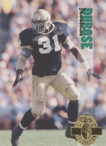 1993 Classic Four Sport Collection Demetrius DuBose #164