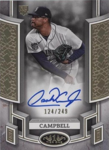 2024 Topps Tier One - Isaiah Campbell #BOA-IC