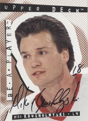 1994-95 Upper Deck Be a Player - Mike Krushelnyski #177