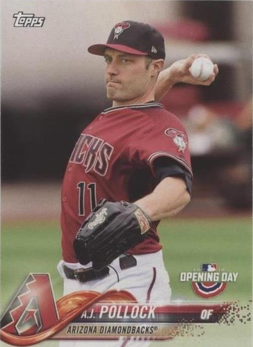 2018 Topps Opening Day - A.J. Pollock #8