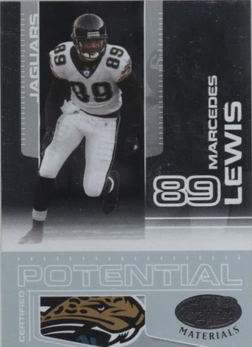 2007 Leaf Certified Materials Marcedes Lewis #CP-7