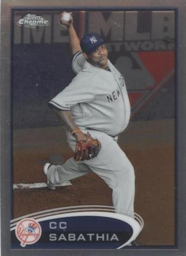2012 Topps Chrome - C.C. Sabathia #14