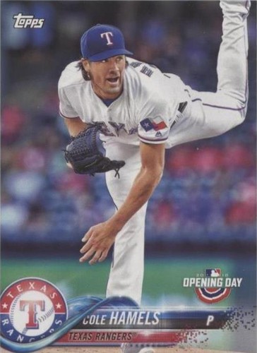 2018 Topps Opening Day - Cole Hamels #190