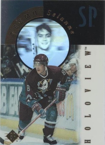1995-96 SP - Teemu Selanne #FX1