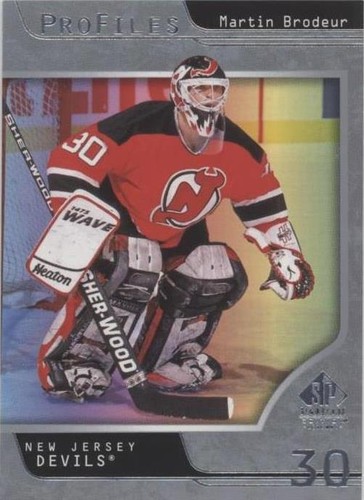 2020-21 Upper Deck SP Signature Edition Legends - Martin Brodeur #P-8