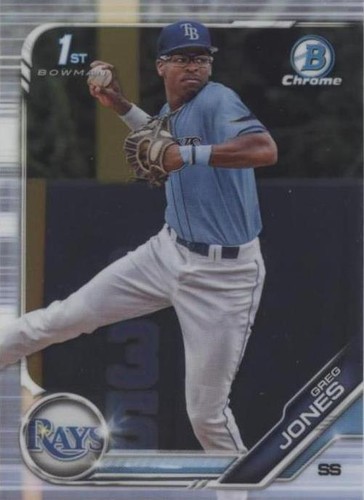 2019 Bowman Draft - Greg Jones #BDC-66