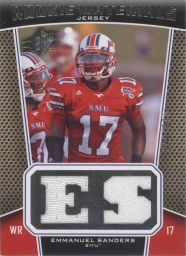 2010 SPx Emmanuel Sanders #RM-ES