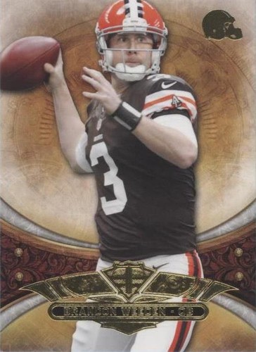 2013 Topps Triple Threads Brandon Weeden #39