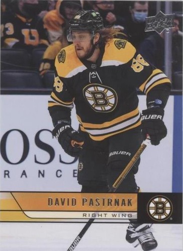 2021-22 Upper Deck Extended Series - David Pastrnak #T-6