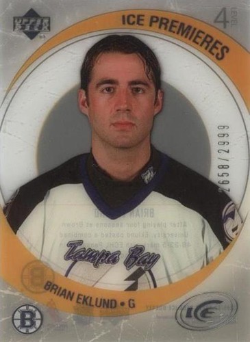 2005-06 Upper Deck Ice - Brian Eklund #208