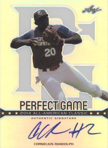 2014 Leaf Metal Draft - Cornelius Randolph #PGM-CR1