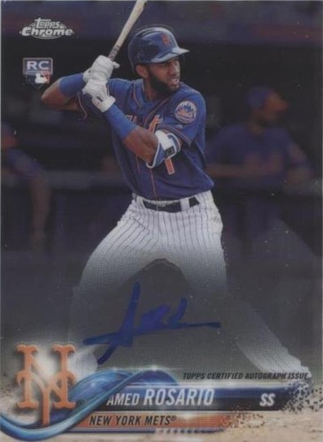 2018 Topps Chrome - Amed Rosario #RA-AR