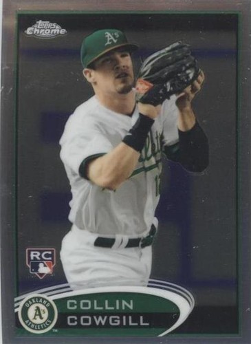 2012 Topps Chrome - Collin Cowgill #178