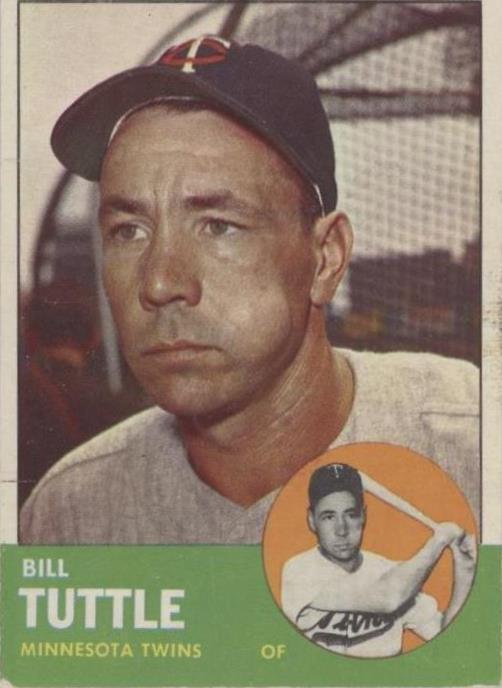 1963 Topps - Bill Tuttle #127