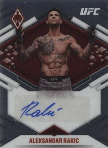 2022 Panini Chronicles UFC - Aleksandar Rakic #PX-ARK