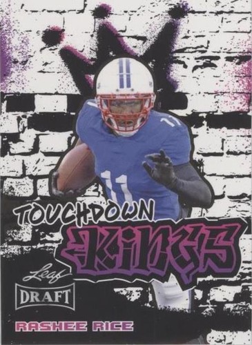 2023 Leaf Draft Rashee Rice #100