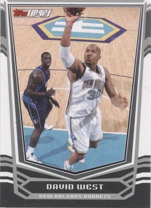 2008-09 Topps Tip-Off - David West #30