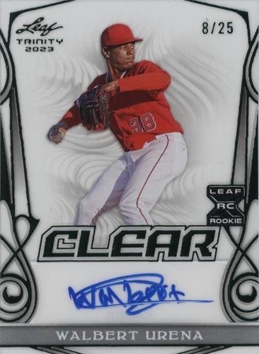 2023 Leaf Trinity - Walbert Urena #CA-WU1