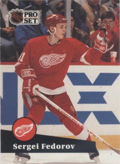 1991-92 Pro Set - Sergei Fedorov #53