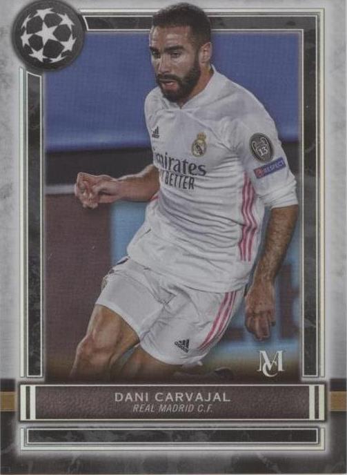 2020-21 Topps Museum Collection UCL Dani Carvajal #30