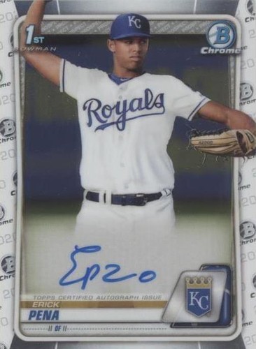 2020 Bowman Chrome - Erick Pena #CPA-EPE