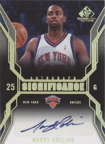 2007-08 SP Game Used - Mardy Collins #SI-MC