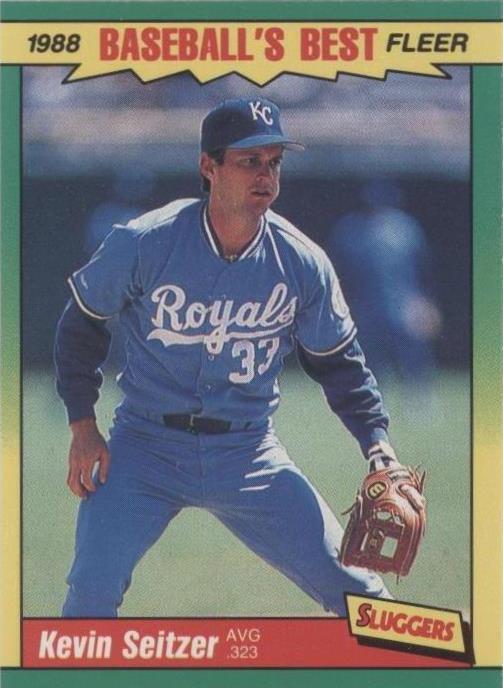 Fleer Baseball's Best Sluggers vs. Pitchers 1988 - Kevin Seitzer #38