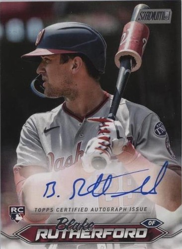 2024 Topps Stadium Club - Blake Rutherford #SCBA-BR