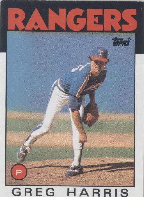 1986 Topps - Greg Harris #586