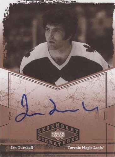 2004-05 Upper Deck Legendary Signatures - Ian Turnbull #IT