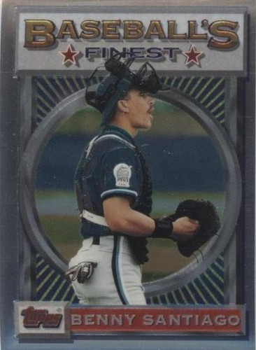 1993 Topps Finest - Benito Santiago #138